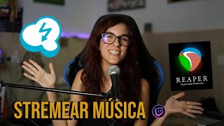 STREMEAR colaboraciones de MÚSICA en vivo / TUTORIAL cómo conectar JAMULUS y REAPER a OBS - VST