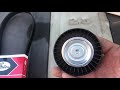 2009 VW Jetta 2.5L replaced alternator belt and idler pulley