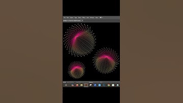 Bloat tool effect in Adobe Illustrator. # #adobeillustrator #graphicdesign #logodesign