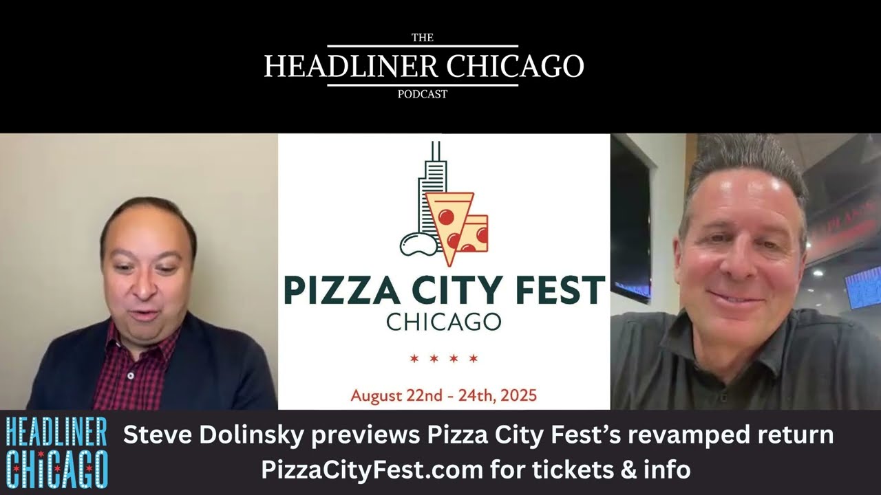 Steve Dolinsky interview on Pizza City Fest - 3 day celebration on all styles of pizza in Chicago