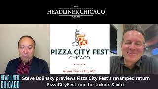 Steve Dolinsky interview on Pizza City Fest - 3 day celebration on all styles of pizza in Chicago