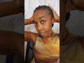 How I fresh up my #braids when I have no time to redo them #blackhair