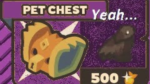 Pet chest opening, endless openings.../Taming.io/Drakish