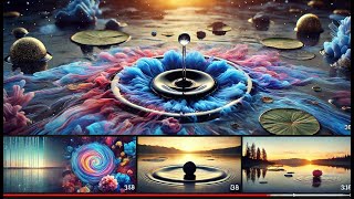 🌊 Mesmerizing Water Ripple Effects in Slow Motion – Relaxing & Oddly Satisfying 💧✨ #aiagentart