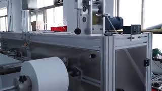 Full automatic disposable earloop pad face masks making machine