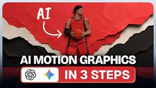 How to Create Motion Graphics with AI in 3 Steps!