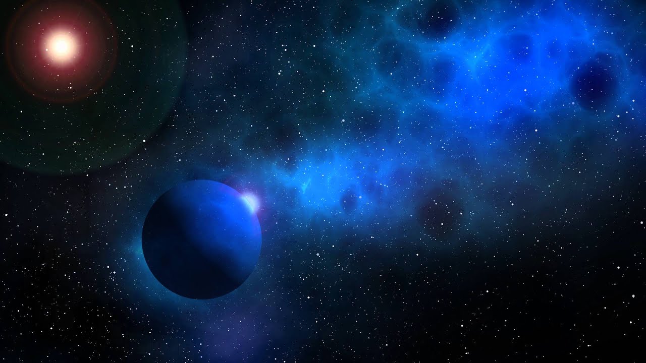 Free HD Stock-footage - Space/Planet/Galaxy Scene - YouTube