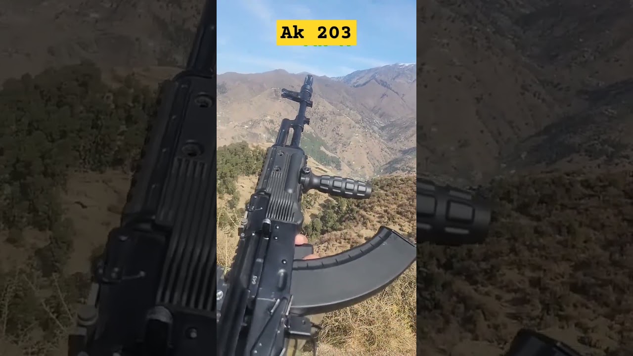 AK-203 |#crpf #army #militarytraining #bsf #military #kalashnikovashow #russia