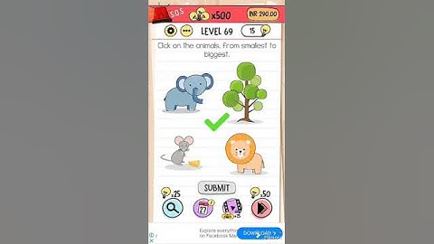 Brain test: tricky puzzle walkthrough level-: 67 - 68 - 69. #Braintesttricky #short 🤔.