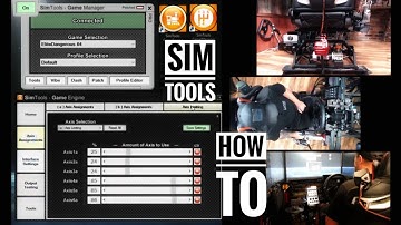 SimTools Motion Testing & Demonstration Sim Tools Simulator Game Engine Manager DOF Reality