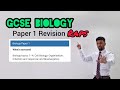 Gcse biology paper 1 revision raps 2023