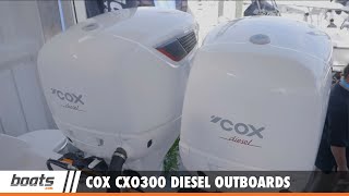 Cox CXO300 Diesel Outboard: First Look Video