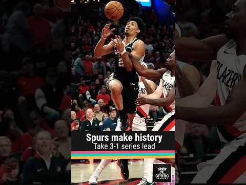 Video Spurs Make NBA History in Comeback
