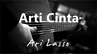 Arti Cinta - Ari Lasso ( Acoustic Karaoke ) chords