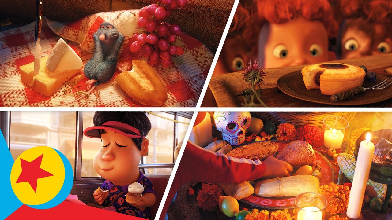 The Best of Pixar Foods | Pixar - YouTube