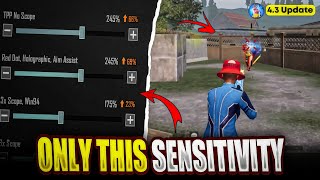 𝗕𝗚𝗠𝗜 𝗡𝗲𝘄 𝟰.𝟯 𝗨𝗽𝗱𝗮𝘁𝗲 𝗛𝗲𝗮𝗱𝘀𝗵𝗼𝘁 𝗦𝗲𝗻𝘀𝗶𝘁𝗶𝘃𝗶𝘁𝘆 𝗖𝗼𝗱𝗲 🔥 𝗕𝗚𝗠𝗜/𝗣𝗨𝗕𝗚 𝗦𝗲𝗻𝘀𝗶𝘁𝗶𝘃𝗶𝘁𝘆 𝗖𝗼𝗱𝗲🥷✅ screenshot 2