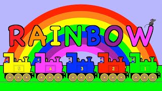 Sing A Rainbow Train Song Rainbowrabbit