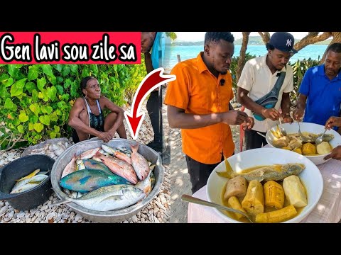 Men kijan yo resevwam sou yon zile nan sid peyi Haïti