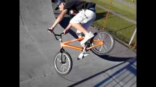 BMX 180 on Halfpipe