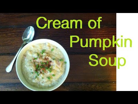 Cream of Pumpkin Soup with Smokey Sausage