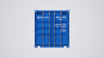 Rendering 3D Container