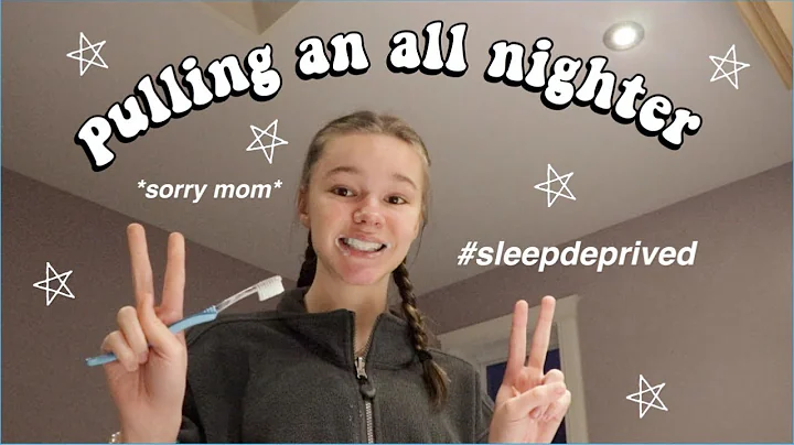 PULLING AN ALL NIGHTER ON A SCHOOL NIGHT