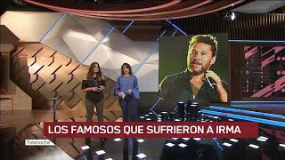 1109 TELENOCHE 1 Famosos Irma