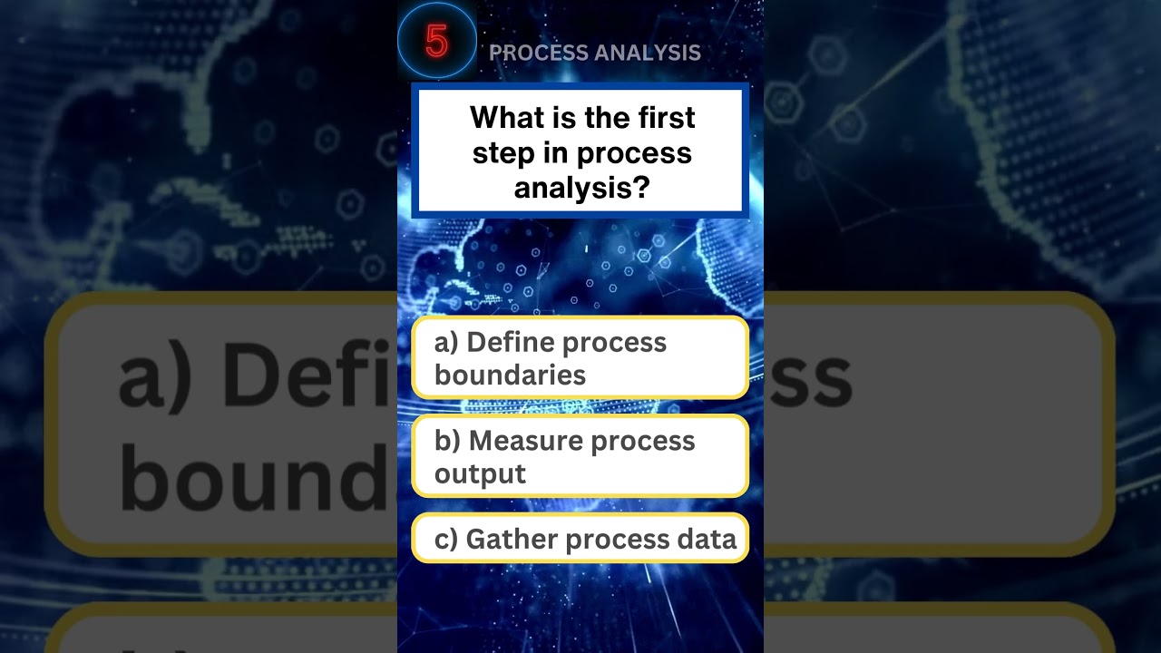 Master Process Analysis for PMP Exam prep