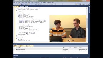 Using ghost variables and lemmas in a program verification
