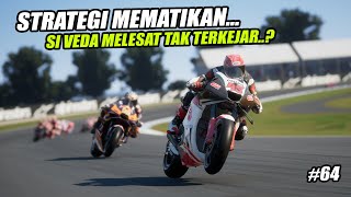 GIL4❗AKSI BRUTAL SI VEDA SEMPURANAKAN KEMENAGANSIAP BAWA INDONESIA JUARA#64 MotoGP24 TvReplay