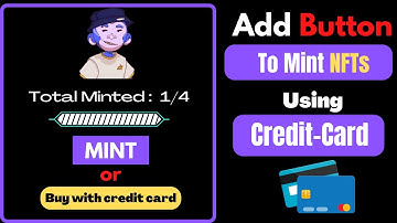 Add credit card button in NFT minting dapp to mint nfts