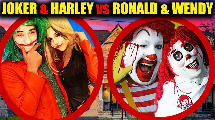 if you see JOKER & HARLEY QUINN vs RONALD McDONALD...
