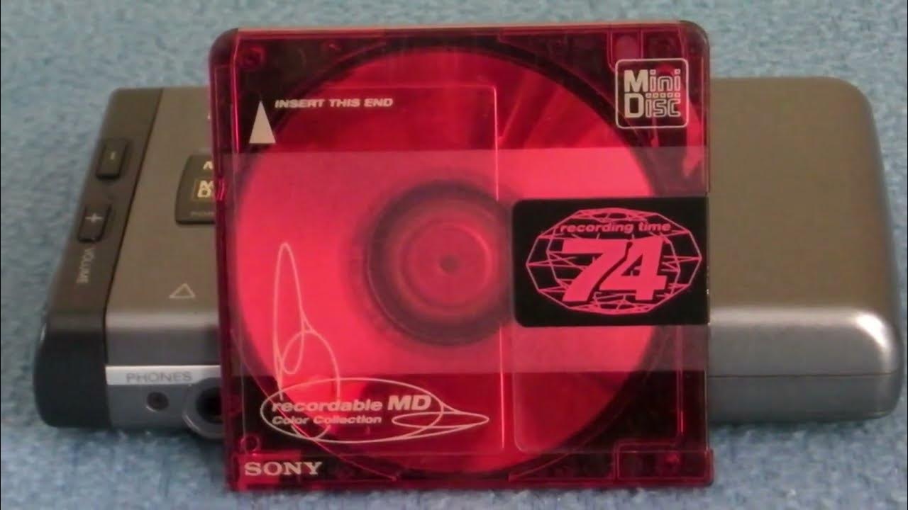Sony MZE40 Portable MiniDisc Player YouTube