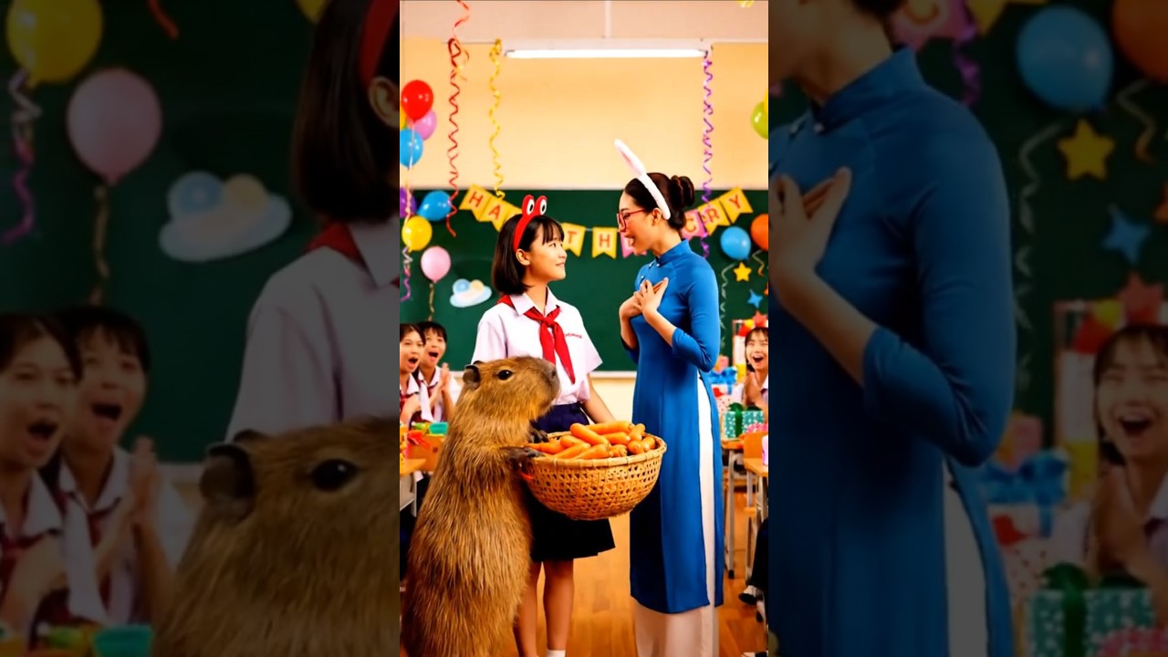 Tập 104 : Capybara. Chi và capybara : món quà sinh nhật ý nghĩa 