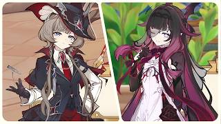 Vampire Hunter Sandrone VS Vampire Columbina (Sandrone Tea Party) Genshin Impact 6.7