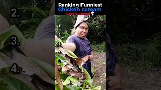 Ranking funniest chicken screaming moments 🐔💀😂 #shortsfeed #moments #funny #memes #shorts #viral