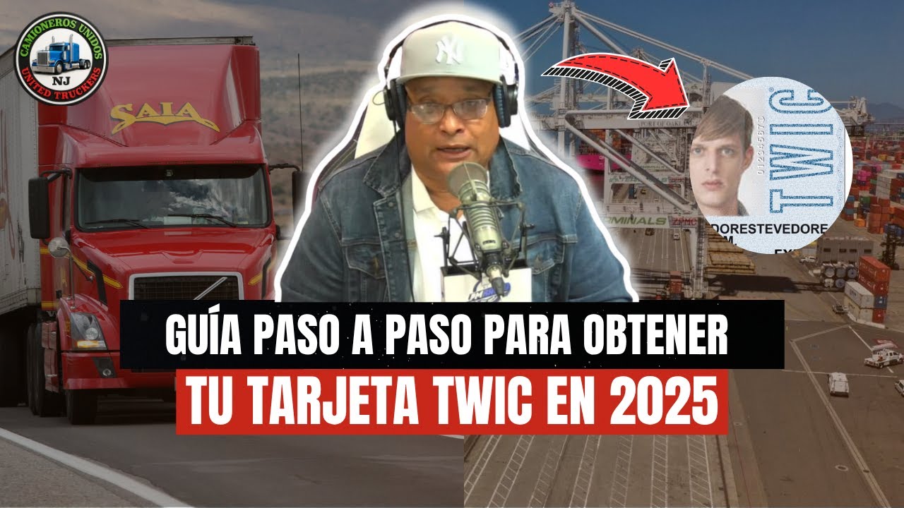 Cómo Obtener tu Tarjeta TWIC Paso a Paso en 2025