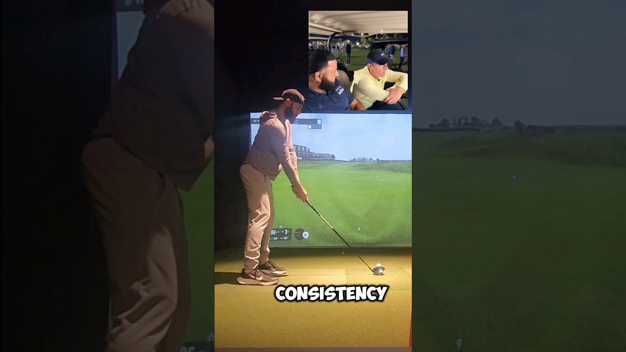 Rory on his pre shot swing thoughts, great insight! 