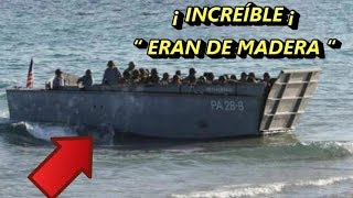 Lancha De Desembarco Higgins Lcvp Increíble Eran De Madera