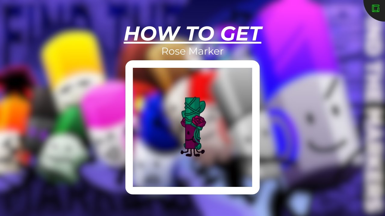 How to get Rose Marker | Roblox Find the Markers
