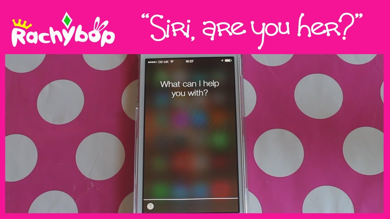Siri, are you her? [Siri Sunday] | Rachybop - YouTube