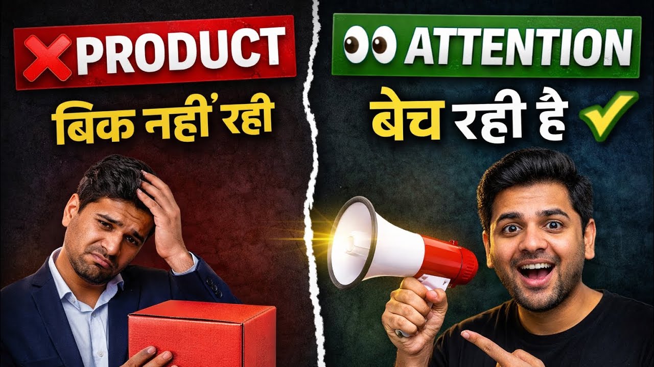 Log Product Nahi, Attention Khalid Rahe Hain | New Marketing Rule 2026 | Business Reality Hindi 
