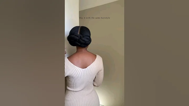 Simple elegant protective style✨️@likho.nonyongo#4chairstyles#naturalhair #hairstyle#hair