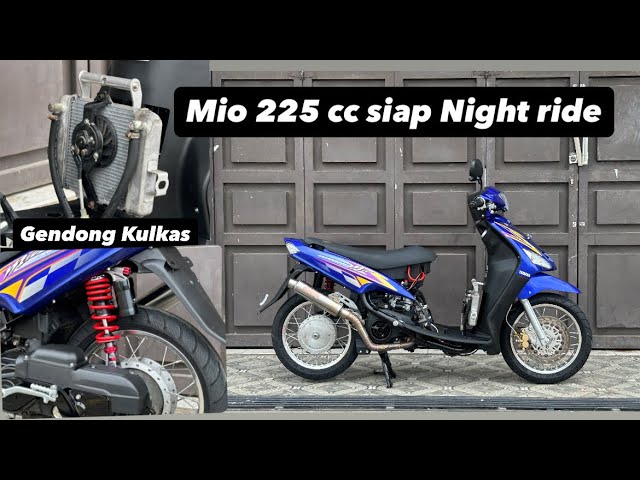 Mio ページ‼️ The Mio 225cc road racer makes for a standard everyday look. Keep
