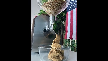 Nut Butter Machines - NB1 Plus Peanut butter Pressing Video