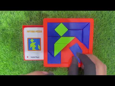Football Player | Creative Pattern Puzzle Game | Challenge 3 | #creativepuzzles #patternpuzzle #game