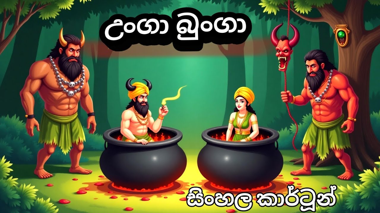 සිංහල කාර්ටූන් |Sinhala Cartoon | ළමා කතන්දර