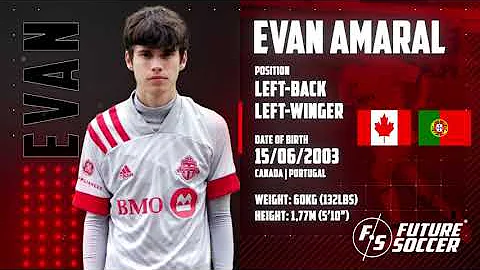 Evan Amaral - Highlights 2020 - Future Soccer Canada