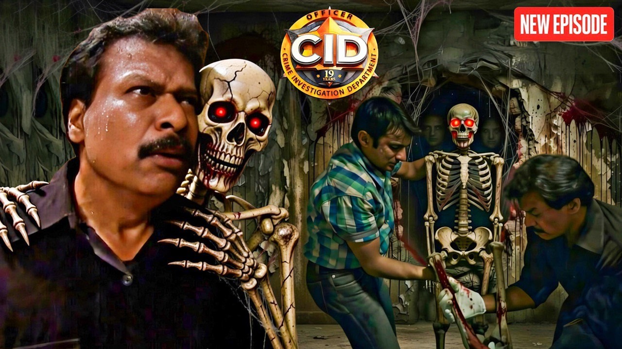CID टीम को पुरानी हवेली में तहकीकात के दौरान हुआ रहस्यमय कंकाल से सामना!CID || Latest Episode 2026||