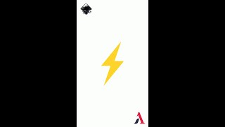 Make a Lightning or Electrical Power Symbol In Inkscape #shorts